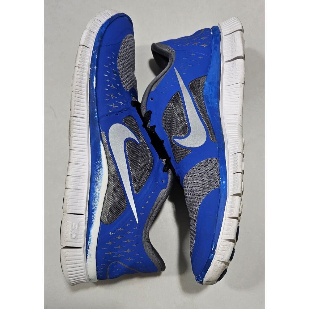 Nike Free Run 3 Blue Gray Running Shoes Men’s US 10.5 Athletic Sneakers 510642-0